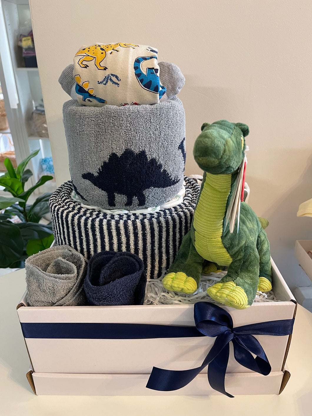 Dino Nappy Cake